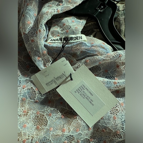 Anaïs Jourden Duo Lace Off-The-Shoulder Mini Dress - Picture 9 of 9